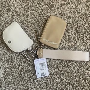 Lulu Lemon Dual Pouch wristlet